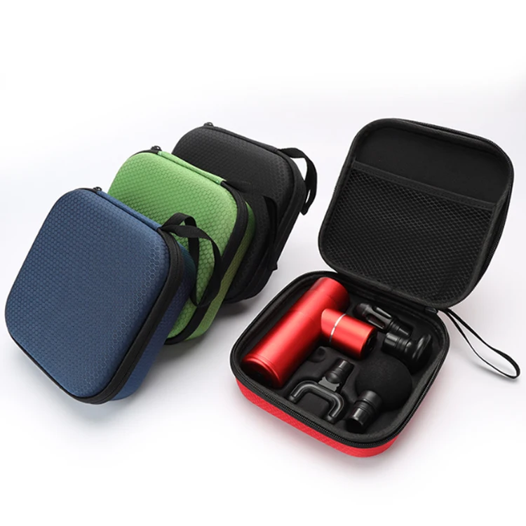 Customize EVA Hard Storage Bag Zipper Mini Fascia Massage Gun Carrying Case