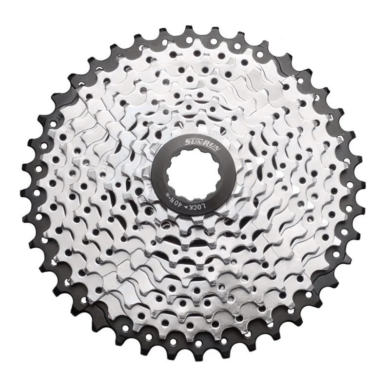 9S Cassette freewheel 11-40T Mountain Bike Freewheel Cycling Mountain Cassette Sprockets