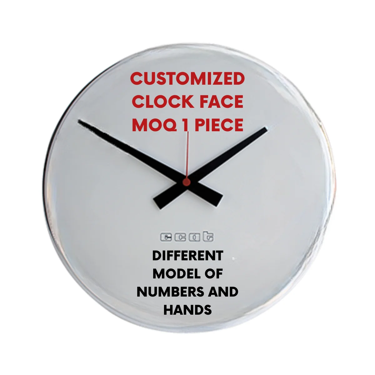 High Quality 55 CM (21 inch)  Dial Size Analog Slave Clocks For Indoor Use Wall Ceiling or Flag Mounting for Office