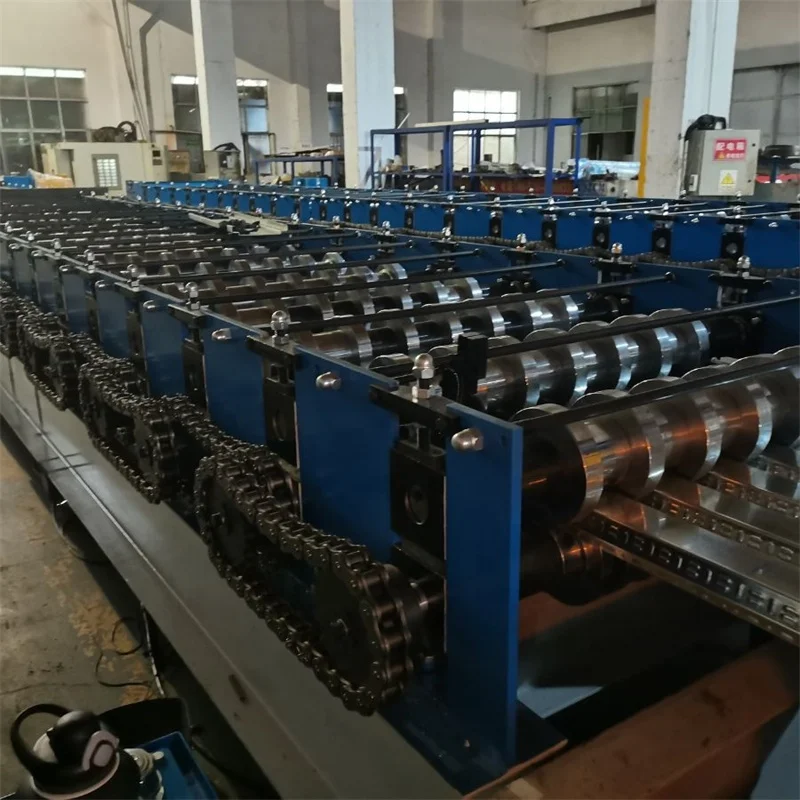 America Popular Galvanized G90 16 Gauge Steel HSB-36 B Deck Roof Deck Roll Forming Machine for Sale