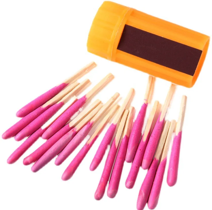 Blues 20pieces a box Camping Emergency Outdoor Survival Portable bulk waterproof windproof 50cm Head Matches