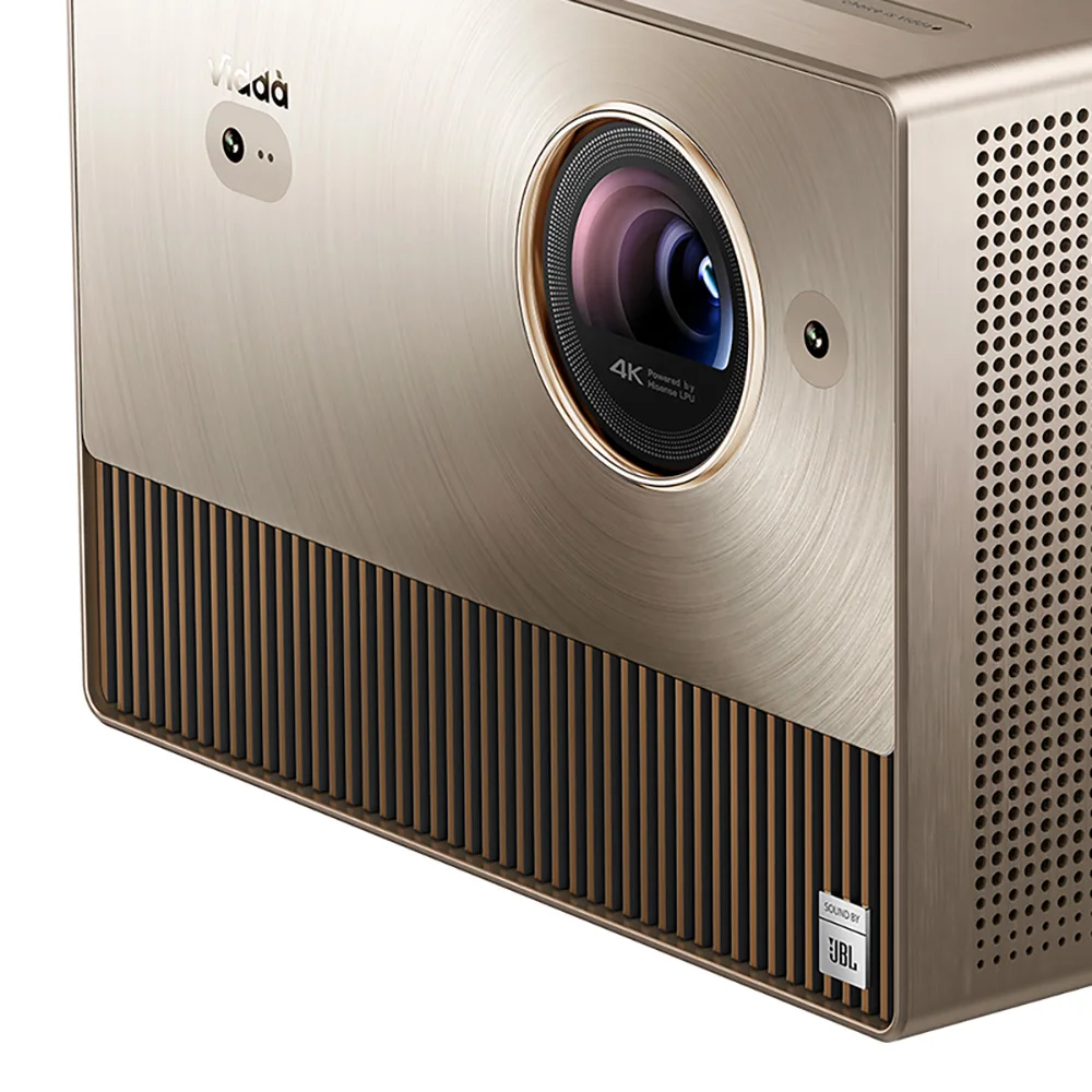 Hisense Vidda C1 Pro Projector,  4K Triple Laser Projector with Auto Focus 240 HZ for Home Cinema Full 3D Projectors