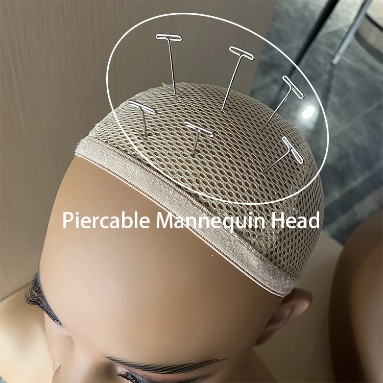 HUAYANG Wholesale Realist Doll Maniquine Maniquine Mannequin Head with Shoulders and Makeup for Wig Display