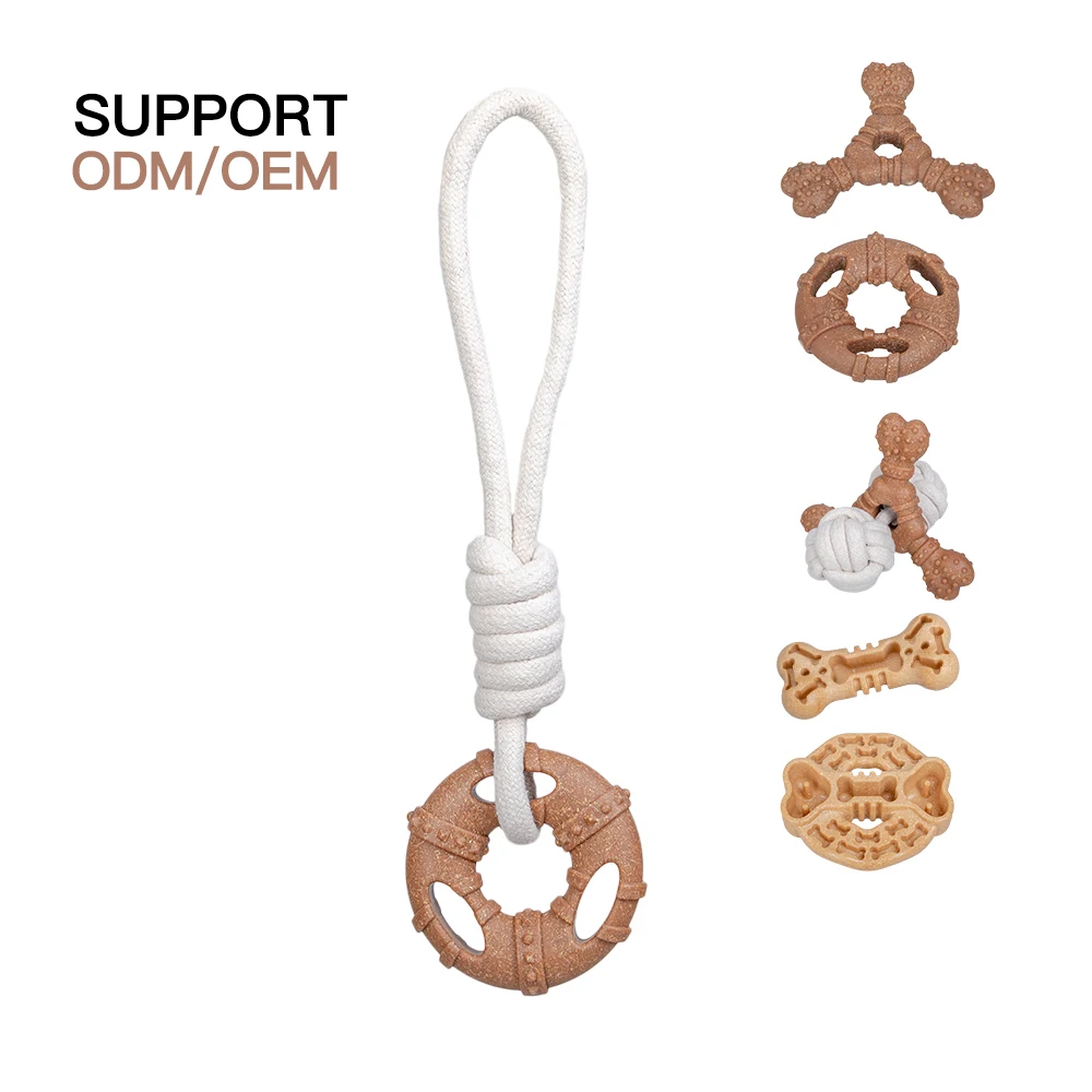 Manufacturer wholesale natural rope pp pet product dog chew toys