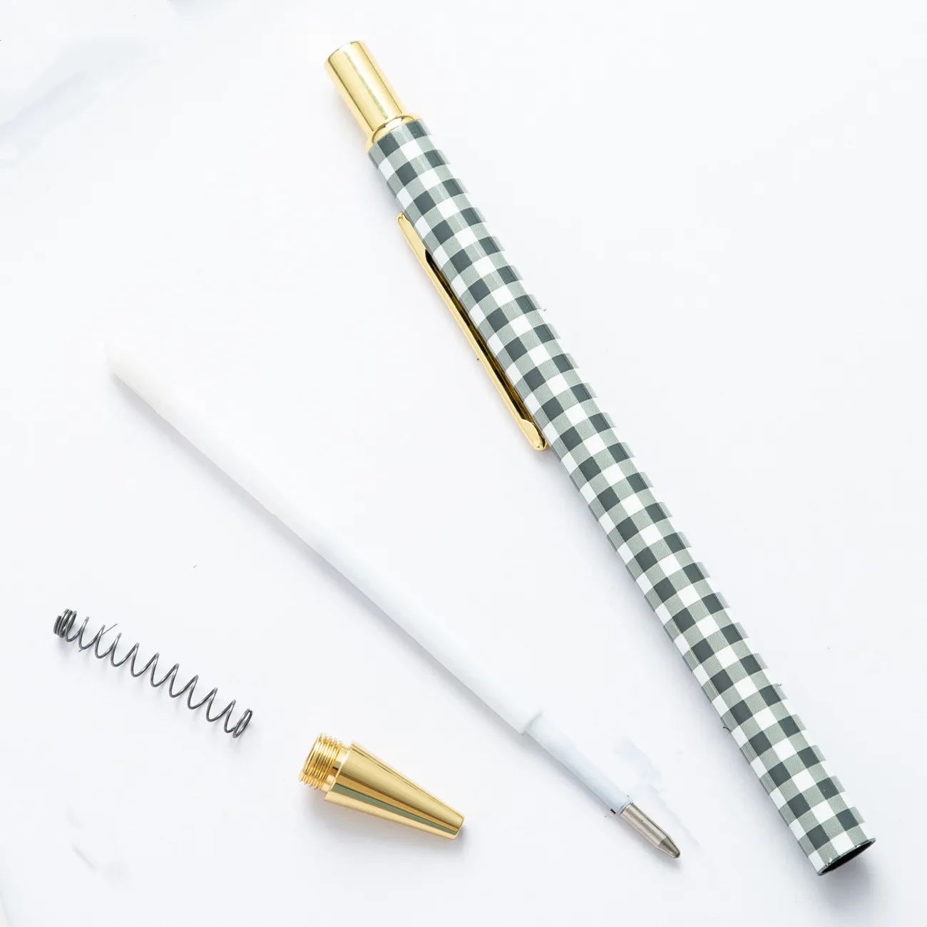 Manufacturer Promotion Luxury Gift Set Customized Metal Parker Gold Silver Clip Ballpoint Ball Pens