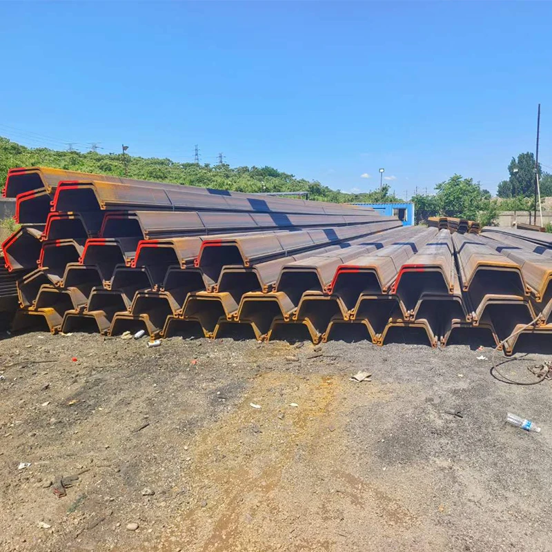 U Z type plastic retaining seawalls supplier no steel sheet piling