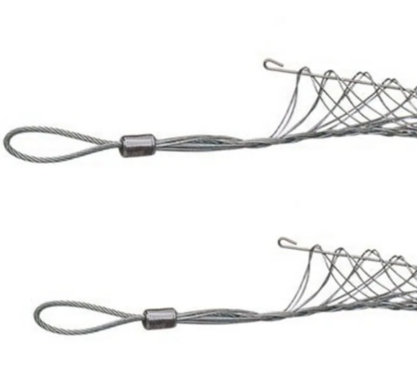 Wholesale Custom Mesh Wire Rope Cable Grip Cable Pulling Grip Cable Socks
