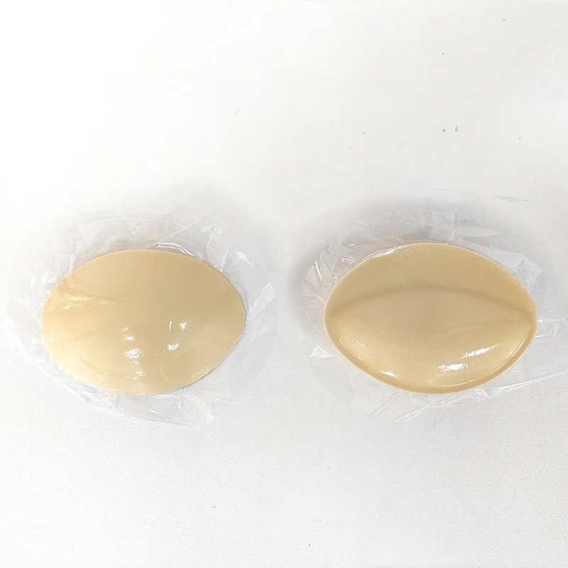 Triangle Soft Reusable Breast Cleavage Sticky Inserts Push Up Silicone Double Sided Adhesive Bra Pads