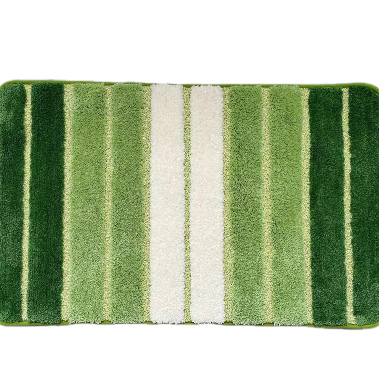 machine washable luxurious shaggy thick water absorbent microfiber shower mat soft non-skid bath mat