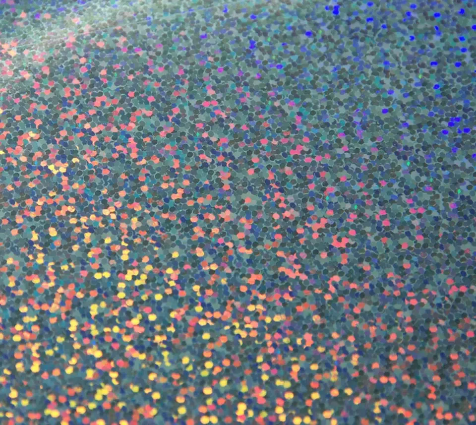 offset /silk/inkjet 3D  Hologram Rainbow PVC film for high quality business card IC ID card