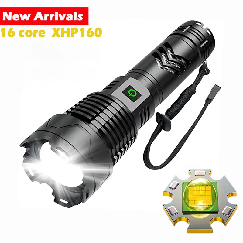 High Powered Led Flashlights Long Range Powerful Torches Rechargeable Waterproof Tactical Flash Lights
