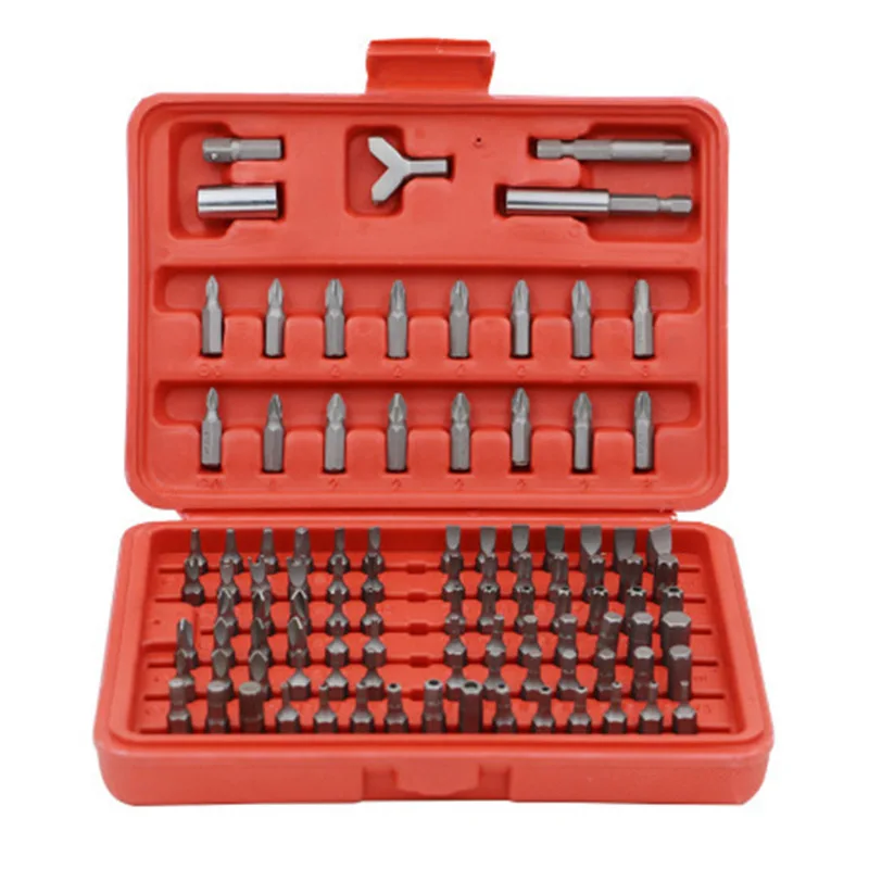 100PCS screwdriver bit set socket set Power Tool Combination Kits