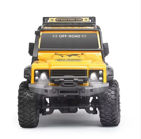 2 4 г мощный Радиоуправляемый автомобиль 1:10 масштаб 4x4 рок-гусеничный грузовик гусеничный с 4WD игрушки для детей и взрослых
