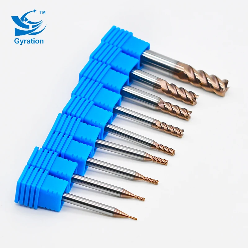 55 degree CNC alloy coating 4-edge tungsten steel stainless steel super hard alloy flat head end mill