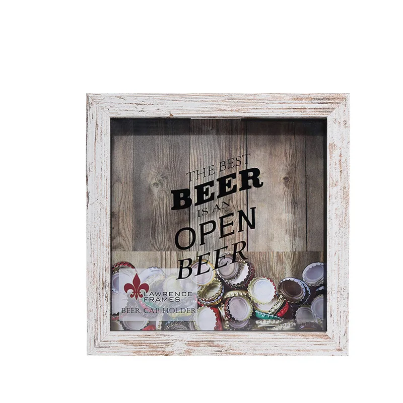 
Factory Handmade Tabletop Printing Glass Box Wooden Transparent Customized Picture Photo Frame 