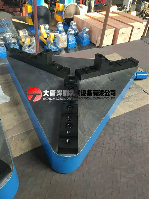 High-Performance 3 Jaw 4 Jaw Steel Welding Chuck for Industrial Positioner Workpiece Clamper Automatic MIG Welding Mode