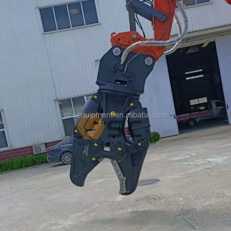 Hydraulic Excavator Demolition Shear Metal Scrap Shear for Sale