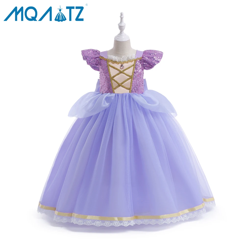Summer Kids Girls Dresses Costume Princess Little Girl Cosplay Dress
