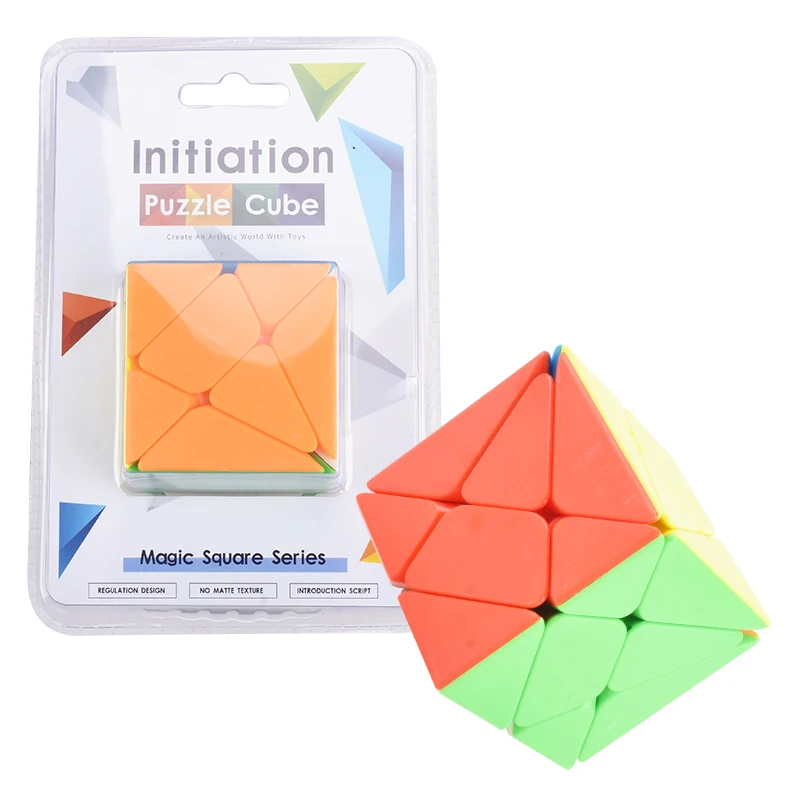 Fast magic Cube square cube Set square of Series Puzzle Toy for Kids Adults Beginners Speed Heteromorphic Smooth education