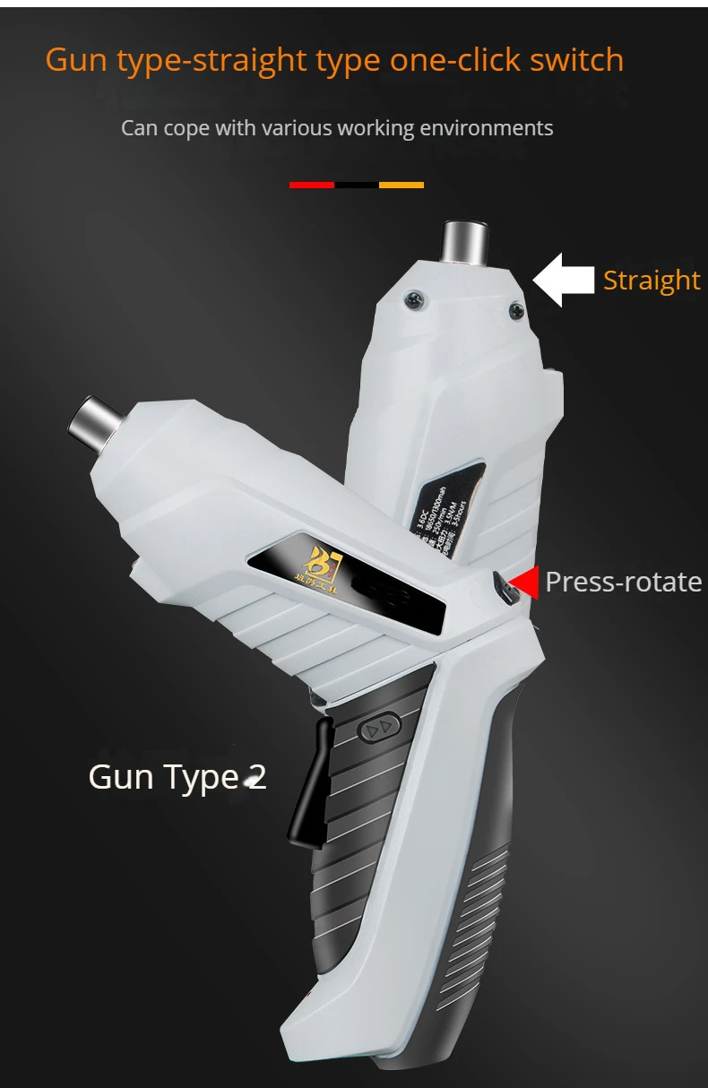 Multi-function electrical drill set 47 in 1 precision cordless rechargeable mini electric screwdriver drill set