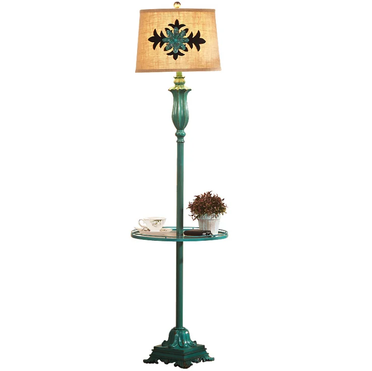Super Decor Floor Light Lamps For Home Hotel Living Room Luxury Floor Lamp With Table