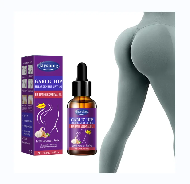 Jaysuing Wholesale OEM ODM Garlic Buttock Enhancement Essential Oil Sexy Hip Enlargement Lifting Essential Oil