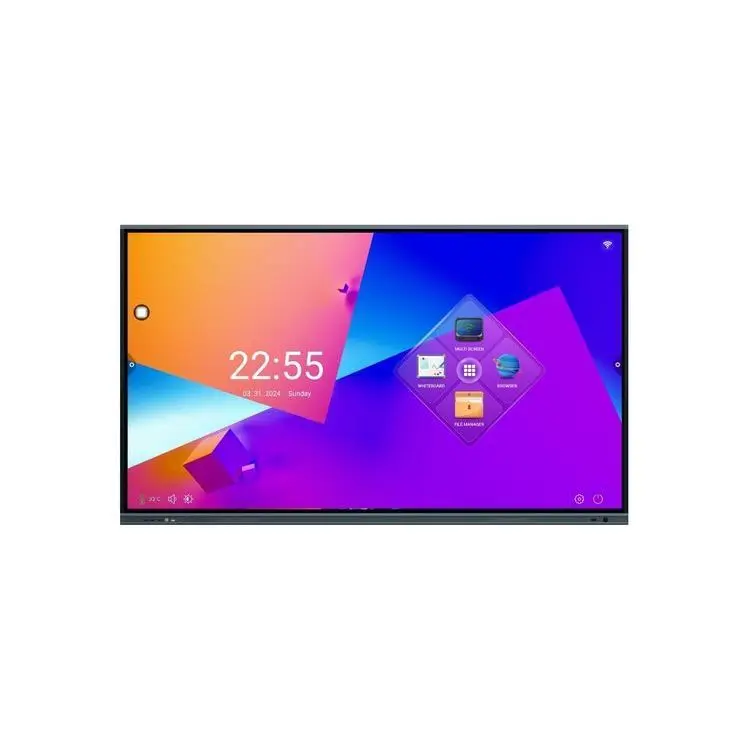 Wholesale prices 65 inch interactive monitor smart whiteboard Infrared all in one pc touch display Interactive Flat Panel