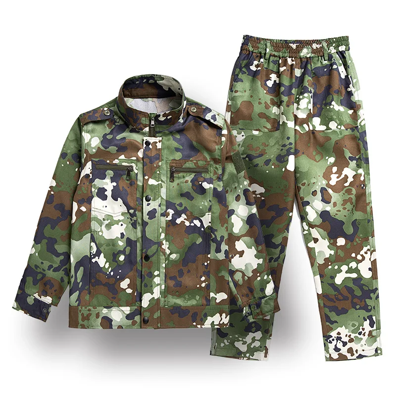 kid Camouflage Hunting Clothes Hiking Bdu Set Men Camo Training Clothing Training Camping Uniform Suit