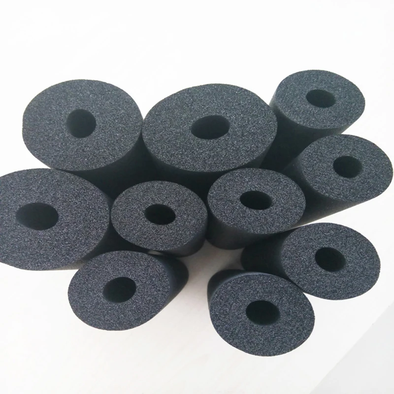 Black Nitrile Rubber Foam Tubes Foam Utensil Tubing Memory Foam Tube