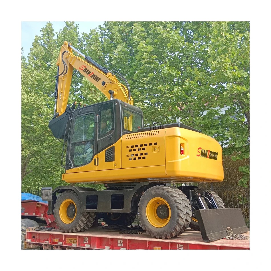 13 ton tire hydraulic excavator for large and medium-sized construction equipment