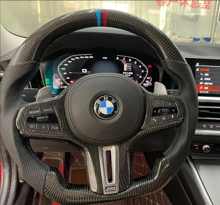 Горячая распродажа рулевое колесо из углеродного волокна bmw m m5 Рулевое для bwm m3 m4 обновление