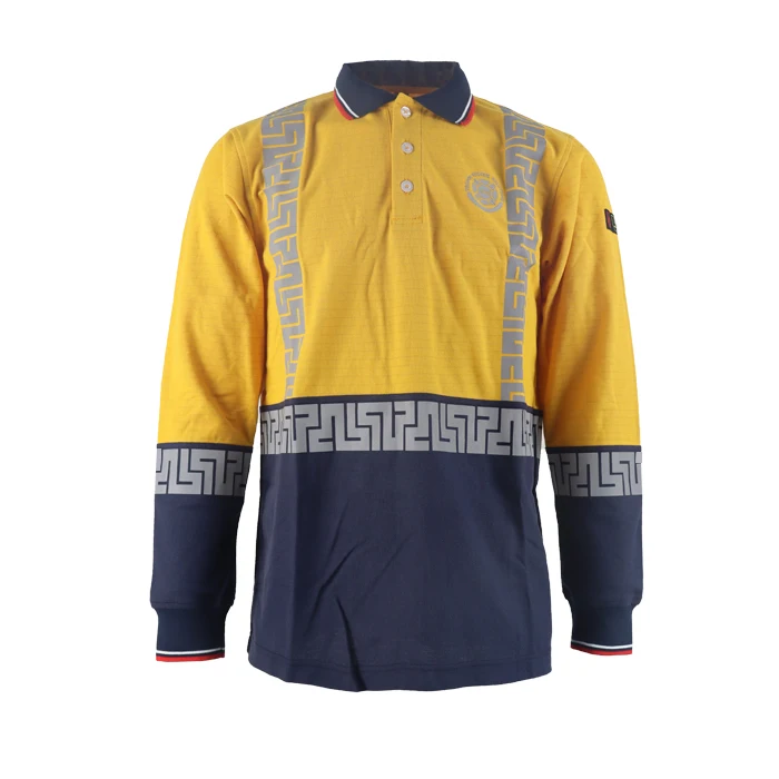 Огнестойкая Антистатическая контрастная рубашка огнестойкая с длинным рукавом FR контрастные рубашки