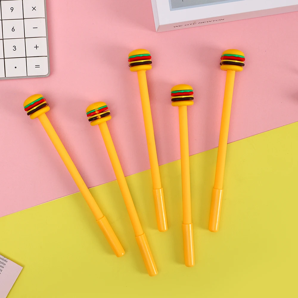 Cartoon Food Toy Lovely Black and White Soft Glue Signature Pen