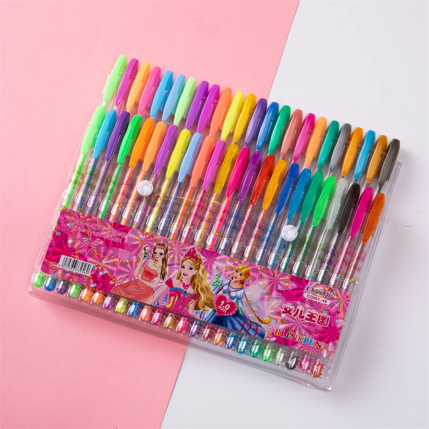 LBB 12 Colors Dual Tips Water-Soluble Brush Render Art Graphic Drawing Painting Marker Pen Set