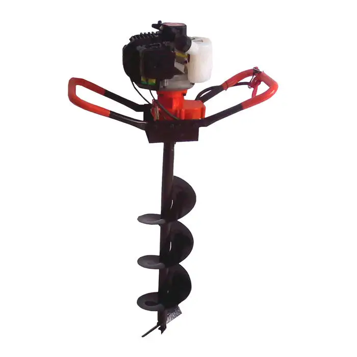 Agricultural Single Person High-Power Small Gasoline Engine Ground Drilling Orchard Fertilization Drilling Pile Driver