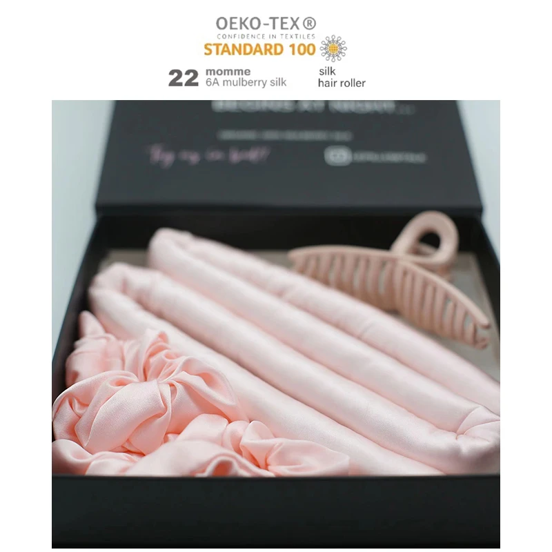 Silk heatless curling rod headband Silk heatless curls  Hair Roller Wave Hair Curls silk heatless Hair Curler