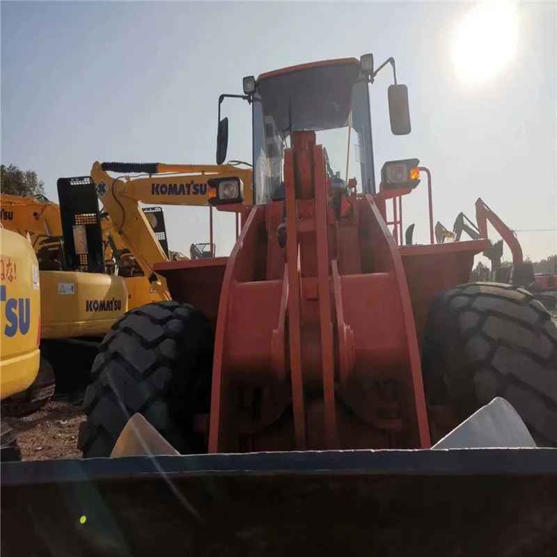 Дешевая цена подержанный погрузчик DOOSAN DL505 для продажи в наличии 90% новый колесный 505