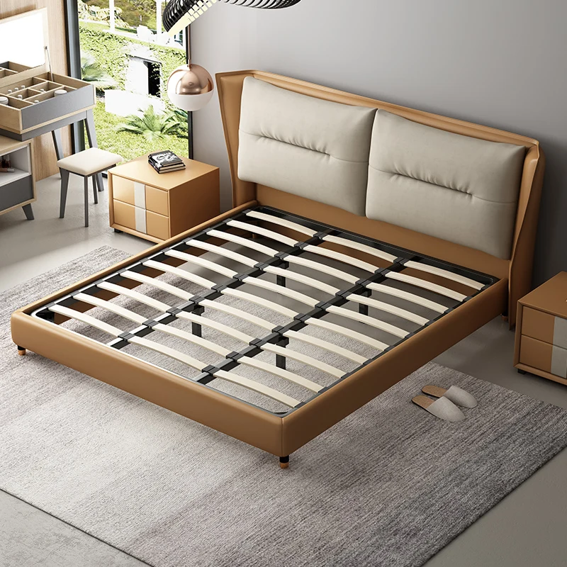 Manufacturers customized soft, comfortable, multi-functional environmentally friendly beds, cheap, stylish and solid double