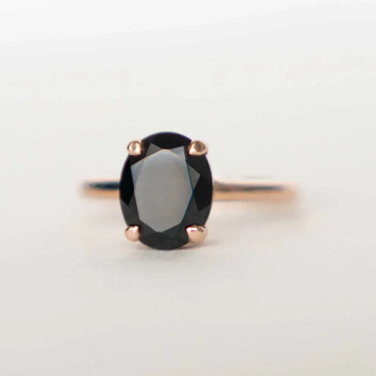 Classic 925 sterling silver oval cut rainbow diamond women red cubic zirconia rings