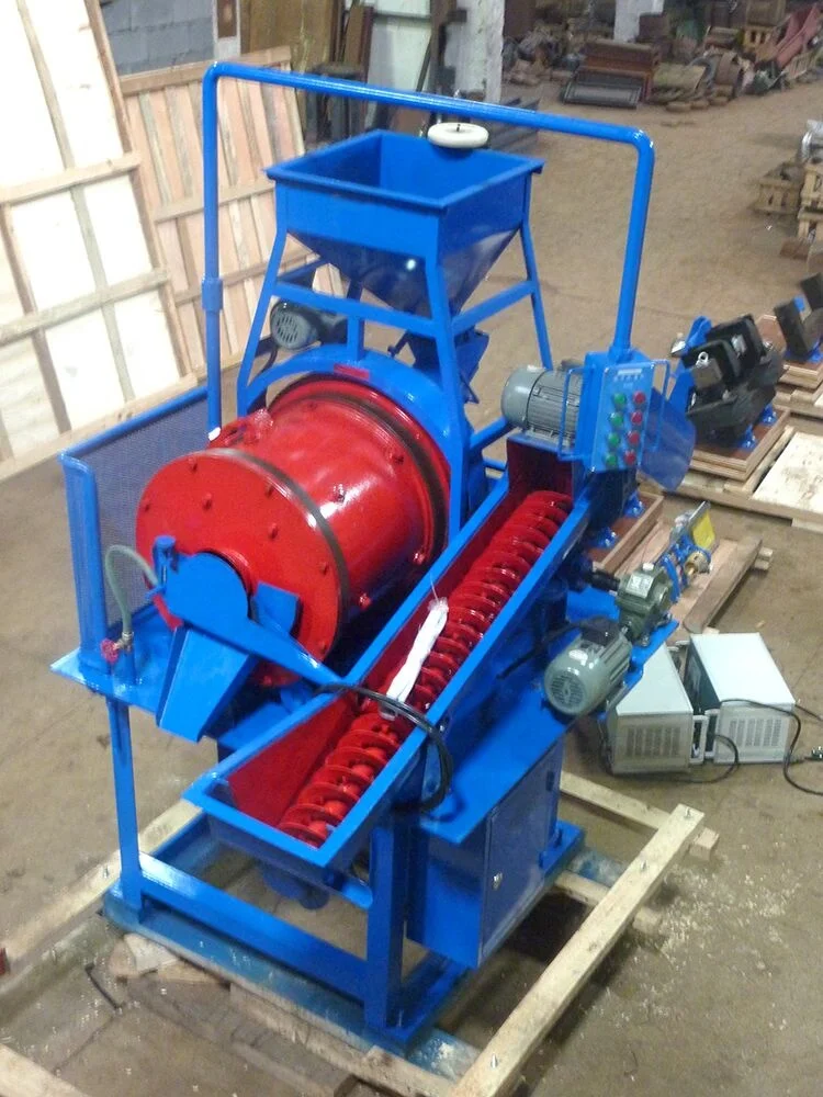 Laboratory XMQ 420X450 Lattice Grid Ball Mill Spiral Classifier Ball Mill Conveying All-in-one Machine Continuous Operation