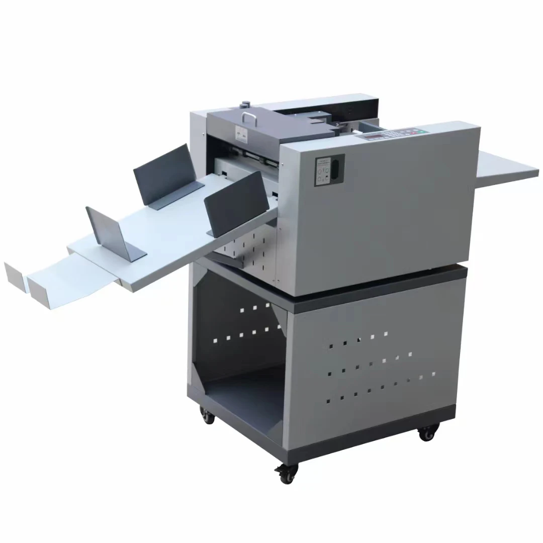 SG-NC353A   2023 new arrive air suction auto feeding  creasing and perforating machine