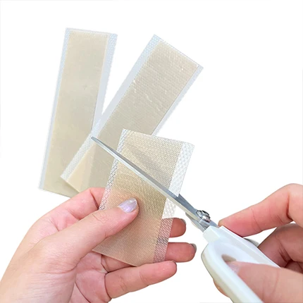Medical Silicone Patch Scar Healing Silicone Sheets To Flatten Surgical Scar