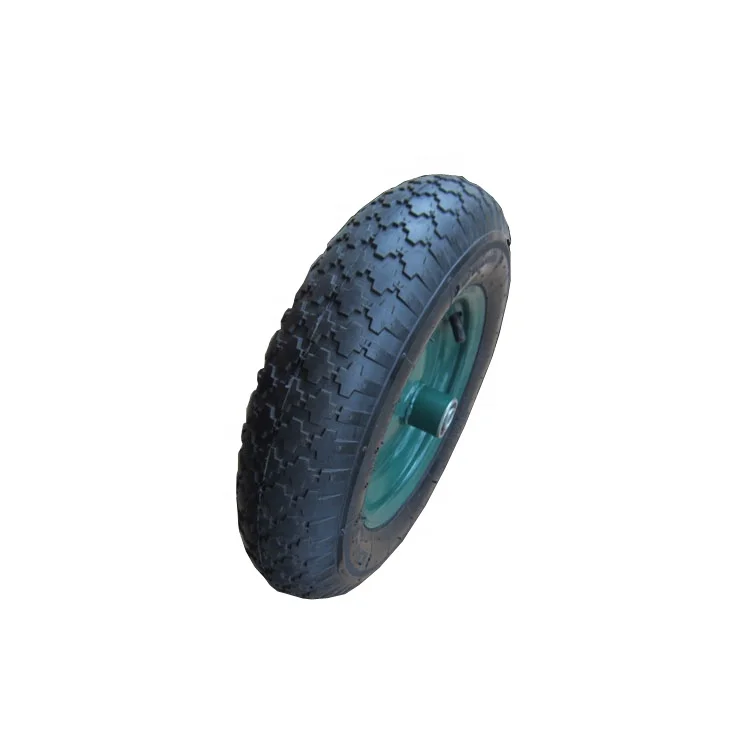Пневматическое колесо 14 дюймов для тачки 3 50-8 с защитой от проколов садовых