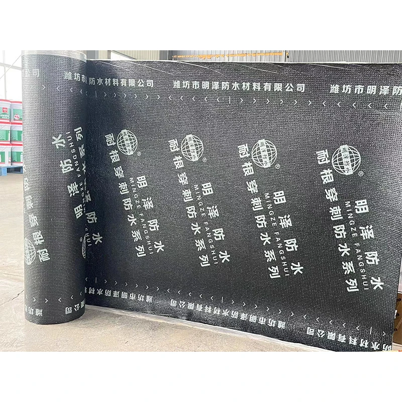 High SBS Anti-Root Puncture Resistance bitumen waterproof membrane bituminous waterproofing roll roofing sheet