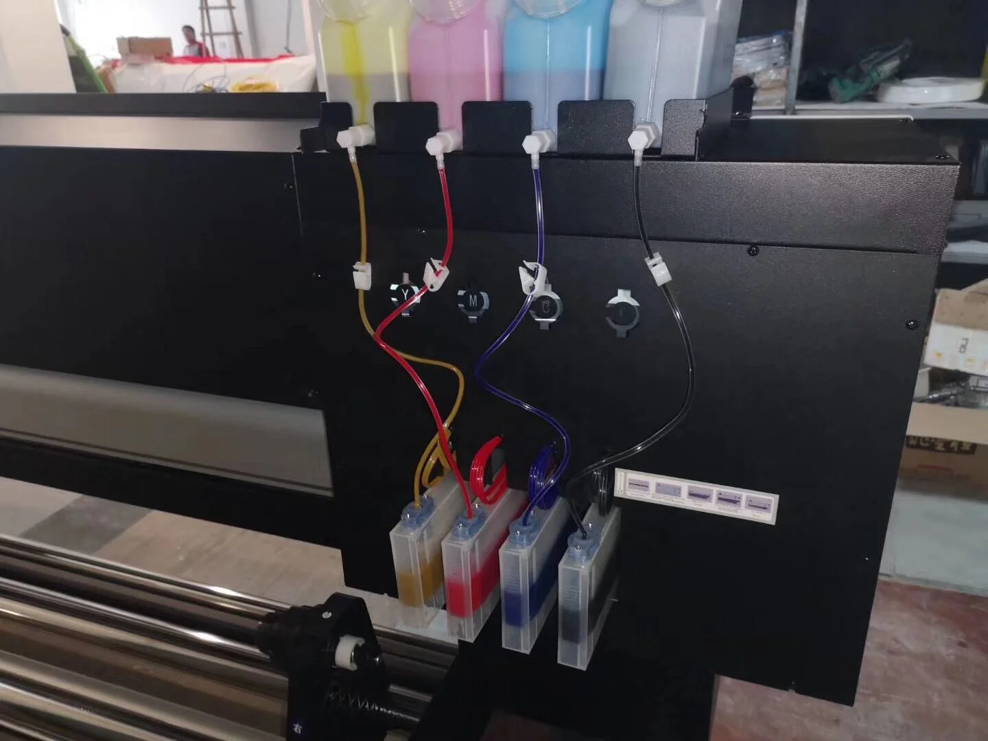 3.2m Large Format Heavy Duty Eco Solvents Printer with Dual DX7 DX5 XP600 Printhead