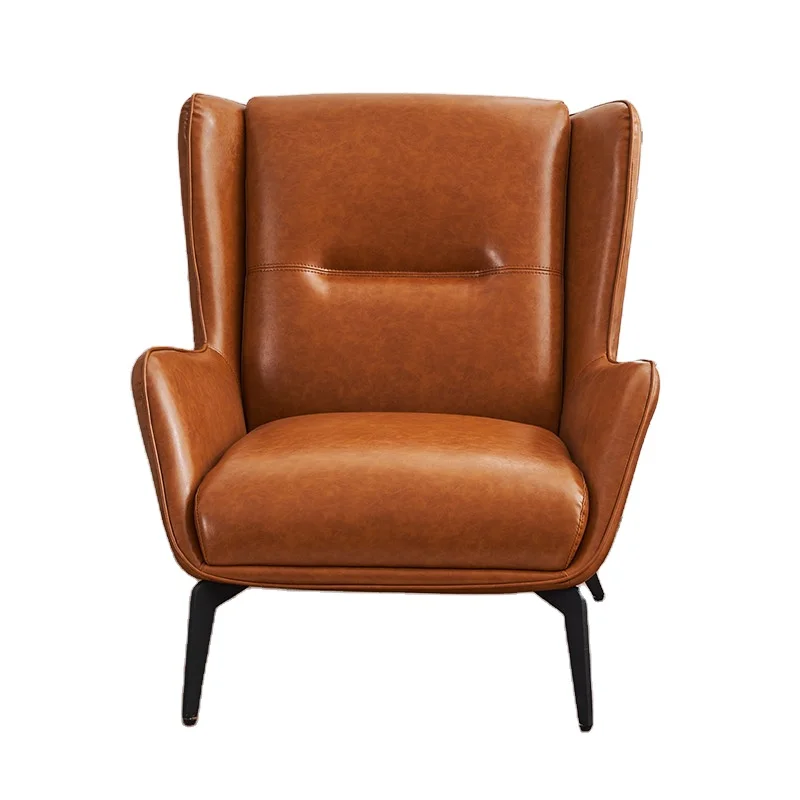 2021 hot sale modern design sofa chair living room furniture recliner leather lounge chair