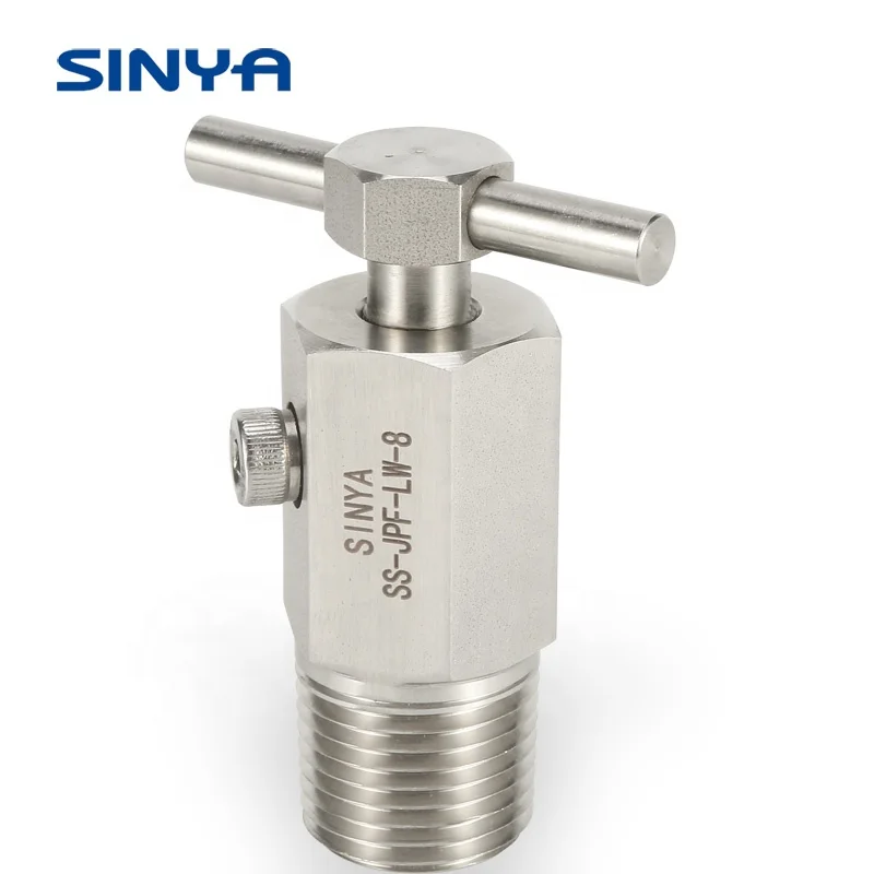 Stainless Steel 304/304L 316/316L Alloy Monel 400 Duplex  6000 PSI 1/4 3/8 1/2 NPT Instrument Purge  Bleed Vent Valve