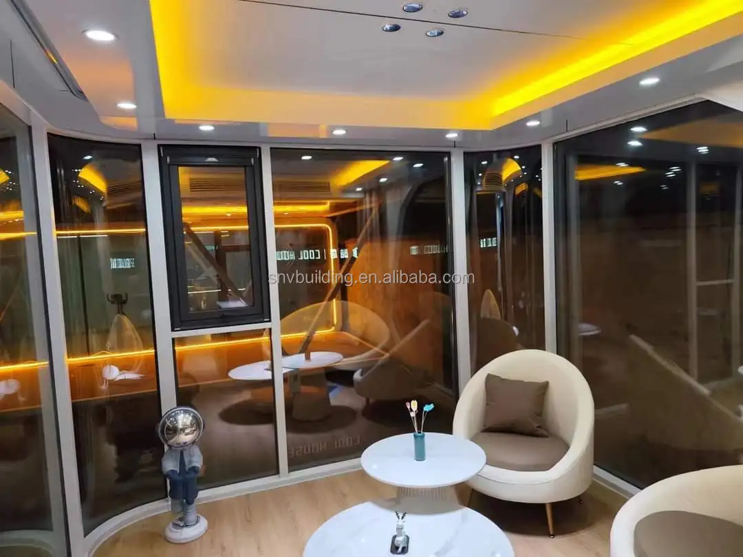 Sinova warehouse prefabricated capsule house 3 bedroom star capsule house manufacture homes capsule house with kitchen