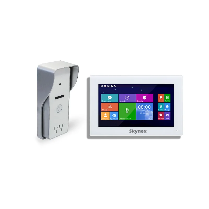 Top Sale 1080P HD Camera Door Phone Intercom Network CAT5/6 Intercom for Villas and Building Apartments