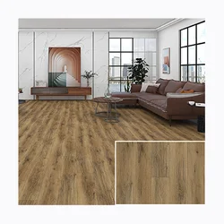 Waterproof Wood Grain 4mm-8mm PVC Click Lock PVC SPC Vinyl Flooring Plank 0.7mm Wear Layer